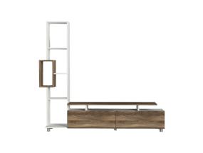 Tulip - White, Walnut