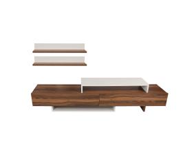 Nirvana - Teak, White