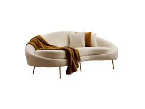 Diivan Eses - Cream Bouclett