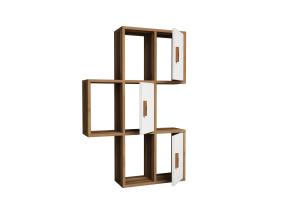 Flora - Walnut, White