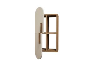 Rose - Walnut, Cream