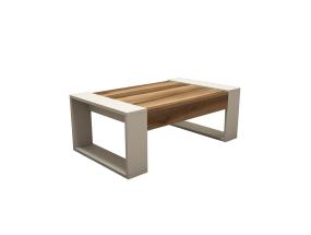 Kohvilaud Venüs - Walnut, Cream