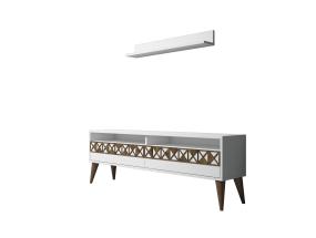 TV laud Line - White