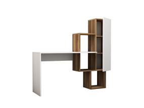 Açelya - Walnut, White