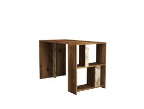 Lima - Walnut, White Marble