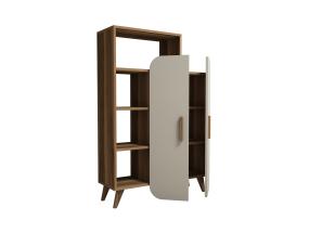 Form - Walnut, Cream