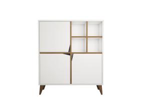 Pulse - White, Walnut