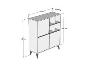 Pulse - Walnut, Blue