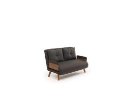 Diivan Cosmo 2-Seater - Dark Grey