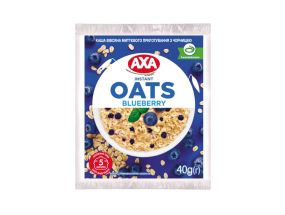 AXA instant oatmeal porridge with blueberry 40g