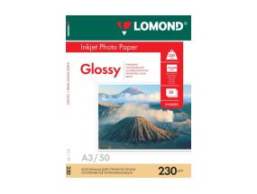 Lomond Photo Inkjet Paper Glossy 230 g/m2 A3, 50 sheets