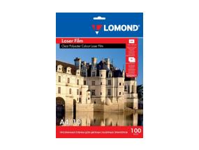 Lomond PET Film for b/w &amp; color laser printers Clear A4, 10 sheets