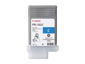 Canon PFI-102C (0896B001) Ink Cartridge, Cyan (SPEC)