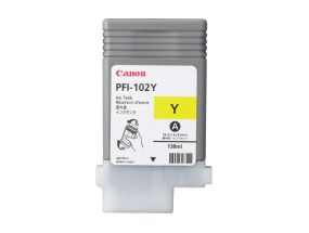 Canon PFI-102Y (0898B001) Ink Cartridge, Yellow (SPEC)