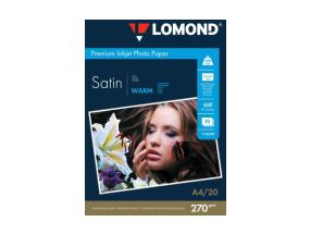 Lomond Premium Photo Paper Satin 270 g/m2 A4, 20 sheets, Warm