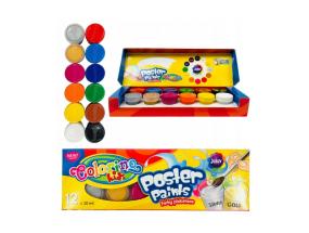 Colorino Kids Poster paints 12 colours 20 ml