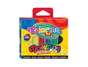 COLORINO Kids Plasticine 6 värvi