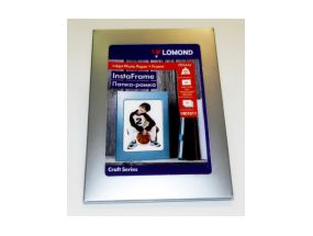 Lomond Photo Inkjet Paper Glossy 200 g/m2 A5, 15 sheets + InstaFrame Silver Window