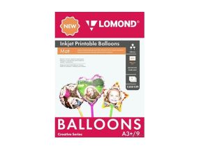 Lomond Inkjet Printable Baloons A3+, 9 sheets (Ball/Heart/Star) double sided