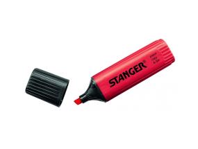 STANGER highlighter, 1-5 mm, red, Box 10 pcs. 180003000