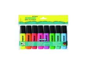 STANGER highlighter, 1-5 mm, set 8 pcs 033347