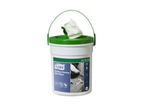 Surface Cleaning Wet Wipes TORK 190594, kibirėlyje, 58 pcs., 27 x 27 cm, white