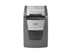 Rexel Optimum AutoFeed+ 100M Paper Shredder, Micro-cut shredding 2x15mm 55dB P-5 34L, Grey/Black