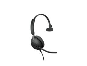 Jabra Evolve2 40 MS Teams Mono Wired Headset, USB-C, Black