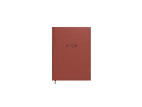 Planning notebook calendar 2025 A5 brown