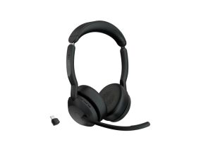 Jabra Evolve2 55 Link380c MS Stereo Wireless Headset Bluetooth USB-C, Juoda