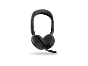 Jabra Evolve2 65 Flex MS Stereo Link380c Wireless Headset, Bluetooth, USB-C, Black