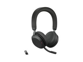 Jabra Evolve2 75 UC Wired &amp;amp; Wireless Headset, Bluetooth, USB-A, Black