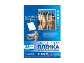 Lomond PET Laserjet Film Self Adhesive White Glossy A4, 25 sheets