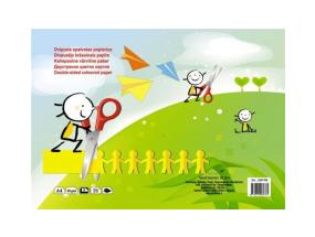 Paper SMLT color, A4, 80 g, double-sided, glued, 8 sheets