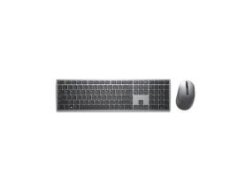 Dell Premier Multi-Device KM7321W Wireless Keyboard and Mouse, RF Wireless+Bluetooth, US, Titan grey