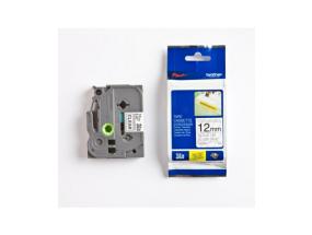 Brother TZe-S131 (TZeS131) Labelling Tape, Strong Adhesive, Black on Clear, 12mm 8m