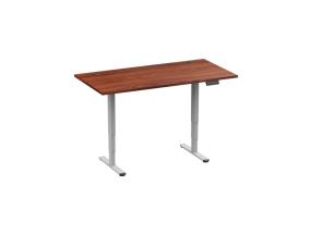 Adjustable Height Table Up Up Bjorn II Gray, Table top M Dark Walnut