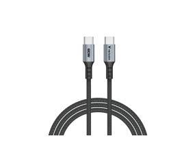 Verbatim 31845 Sync &amp; Charge Cable USB-C to USB-C 60W 480Mbps 120cm, Grey/Black