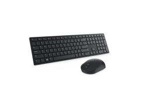 Dell Pro KM5221W Wireless Keyboard and Mouse, RF Wireless, US Int, Black