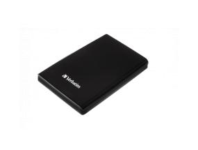 Verbatim 53023 Store 'n' Go USB 3.0 Portable Hard Drive HDD 1TB, up to 4800 Mbit/s 5400rpm, Black