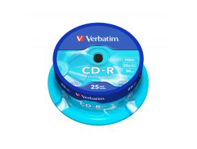 Verbatim 43432 CD-R 700MB 52X Extra Protection Surface Discs (25 pcs/Pack)