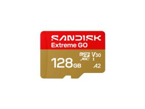 SanDisk Extreme GO microSDXC Memory Card 128GB UHS-I