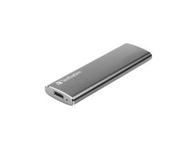 Verbatim 47444 Vx500 External SSD Drive 1TB, USB-C 3.2 Gen 2, Silver