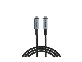 Verbatim 31847 Sync &amp; Charge Cable USB-C to USB-C 240W 40Gbps 120cm, Grey/Black