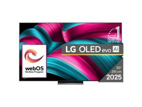 LG TV OLED evo AI OLED83C51LA (2025) TV 83'' 4K UHD 3840x2160 Smart TV