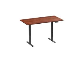 Adjustable Height Table Up Up Bjorn II Black, Table top M Dark Walnut
