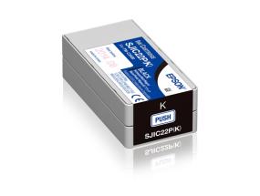 Epson SJIC22P(K) (C33S020601) Ink Cartridge, Black