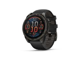 Garmin Fenix 8 Smart Watch 47 mm AMOLED Sapphire,Carbon grey DLC,Black/Pebble grey sil. band