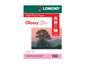 Lomond Photo Inkjet Paper Glossy 150 g/m2 A4, 25 sheets