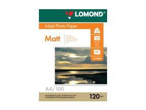 Lomond Photo Inkjet Paper Matte 120 g/m2 A4, 100 sheets